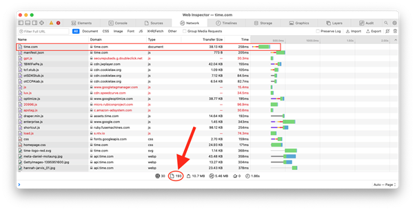 Web Page Load