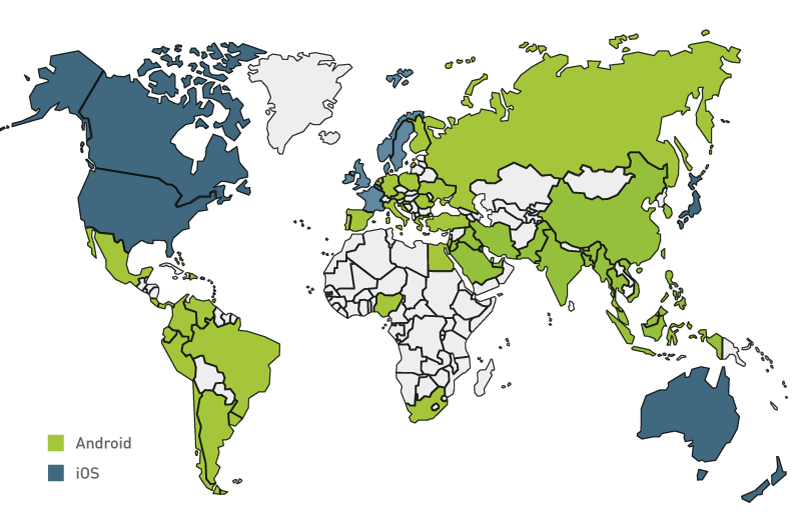 android hidden map like apple